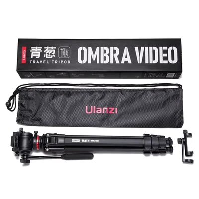 OMBRA 1.6M Video Travel Tripod 360° Panorama Fluid Drag Pan Tripod Max Load 6KG  - Image 1 of 4