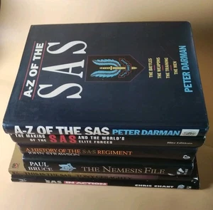 Military Books - 6 Book Bundle SAS - 4 hardback and 2 paperbacks - Picture 1 of 23