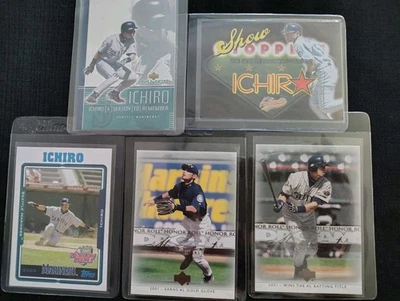  Figurinhas e cartas colecionáveis de beisebol de Ichiro Suzuki - Imagem 1 de 3