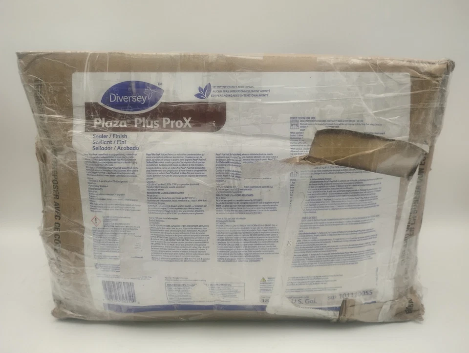 Diversey 101110055 Plaza Plus ProX Floor Finish,5 Gal., Hard Surface Sealer - Image 1 of 4