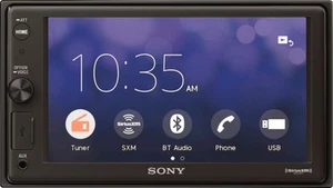 Sony - 6.2" - Apple CarPlay - Built-in Bluetooth - In-Dash Digital Media Rece... - Picture 1 of 6