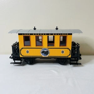 LGB Lake George & Boulder gelb 1. Klasse Reisezugwagen Spur G - Bild 1 von 14