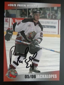 Pascal Bedard - 2005-06 Odessa Jackalopes - Eishockey - #24 - handsigniert - Bild 1 von 2