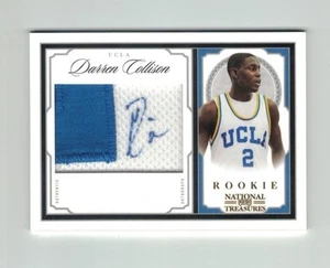 DARREN COLLISON 2009-10 Panini National Treasures AUTO PATCH #/25 RPA GAME WORN - Picture 1 of 2