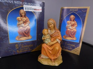 Fontanini Roman EDNAH WITH GRANDCHILD 5" Scale Nativity W/Box & Story Card --- D - Picture 1 of 11