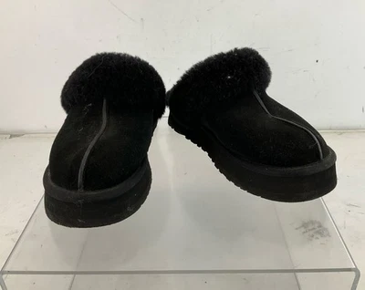 Zapatillas UGG 9 de gamuza negras forradas de piel de oveja Foto 1 de 4