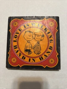 Love is Walking Hand in Hand 1965 HC Peanuts 1st ED - Written In By Owner - Bild 1 von 13