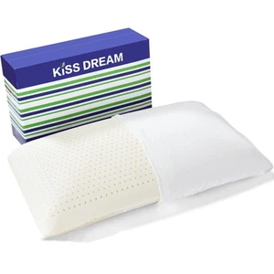 100% Natural Talalay Latex Pillow Sleeping Bed Pillows - Extra Soft Luxury Qu... - Picture 1 of 5