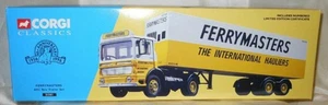 Corgi 21301 1:50 Ferrymasters AEC Box Trailer Set Includes Numbered Certificate - Picture 1 of 1
