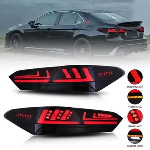 Luces traseras LED ahumadas para Toyota Camry SE 2018-2024, XSE, LE (estilo Lexus) - Imagen 1 de 6