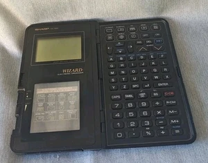Vintage Sharp OZ-7000 WIZARD Electronic Organizer Calculator- Untested - Picture 1 of 11