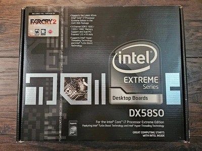 PLACA MADRE INTEL DX58SO "SMACKOVER" USADA - SOCKET LGA1366 ATX DDR3 X58 Foto 1 de 4