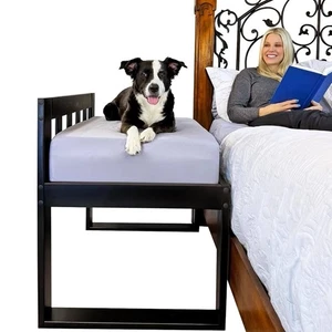 Hundebettgestell - Holz erhöhter Hochprofilrahmen NUR freistehender Haustierständer OVP - Bild 1 von 3