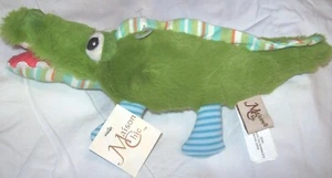 NWT 10" ~MAISON CHIC~ "GARY THE GATOR" TOOTH FAIRY PLUSH TOY Machine Washable - Picture 1 of 3