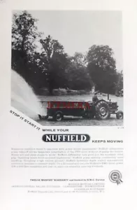 NUFFIELD Farm Tractors, Original 1964 Advert Print : 664-72 - Picture 1 of 1