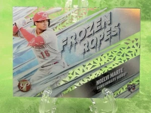 Noelvi Marte RC - Frozen Ropes - 2024 Topps Pristine #FR-17 Cincinnati Reds - Picture 1 of 11