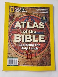 National Geographic Magazine October, 2021 Atlas of The Bible Inspiring Peoples