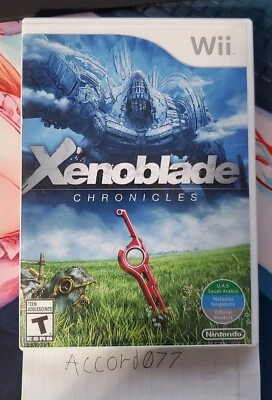 Xenoblade Chronicles (Nintendo Wii, 2010) Complete CIB Never played - Image 1 of 3