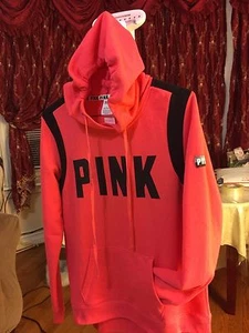 NEU VICTORIA'S SECRET PINK HOODIE SWEATSHIRT GRÖSSE S/P - Bild 1 von 4