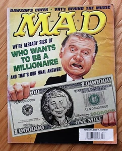 Canada Mad Magazine; April, 2000; #392; Who Wants To Be A Millionaire - Bild 1 von 5
