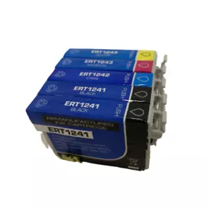 5x inchiostro BKCMY per Epson 124 T124 stilo NX125 127 130 230 330 420 430 WF320 323 - Foto 1 di 1