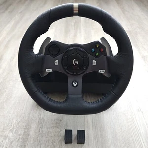 Logitech G920 Steering Wheel ONLY for Xbox One/PC (works w/G923 and G29 Pedals) - Picture 1 of 5