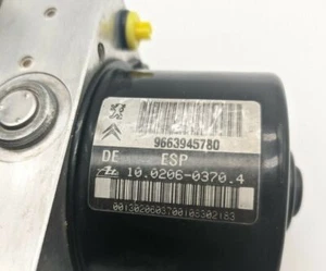 ABS Pump Peugeot 207 9663945780 10096011973 000405359E0 - Bild 1 von 6