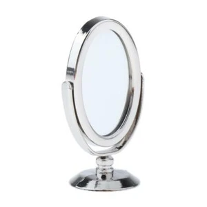 Specchio d'argento in miniatura in scala 1: 6 per accessori e mobili per case - Foto 1 di 7