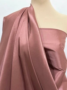 STRETCH TAFT STOFF MAUVE LEICHT 58/59" BTY, FORMELLE KLEIDUNG, WESTERNKLEIDUNG - Bild 1 von 1