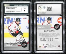 2021-22 Upper Deck CHL Star Rookie Matthew Poitras #377 CGC 7