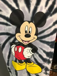 Camiseta Disney Mickey Mouse Tie Dye Med Walt Disney World Land - Imagen 1 de 6