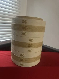 BAO Dumpling Basket Side VIRAL Food Stool SideTable TikTok - Picture 1 of 2