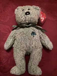 TY Beanie Babies Shamrock The Bear 2000 - Picture 1 of 2