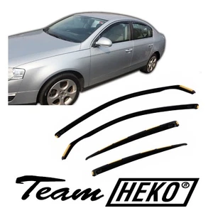 Deflectores de Aire / Viento Para VW Passat B6 3C 2005-2015 Limo. 5-Portes 4-Pcs - Imagen 1 de 7