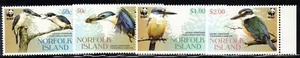 2004 Norfolk Isl. WWF Sacred Kingfisher Birds MNH - Picture 1 of 1