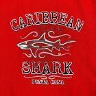 Caribbean Shark Shirt 12 Youth Kids Souvenir Punta Cana Mexico Travel Gift 