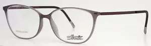 SILHOUETTE SPX 1590 75 4040 Mauve Plum Womens Oval Eyeglasses 52-15-140 B:39 - Picture 1 of 16