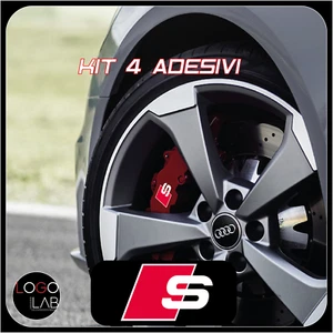 KIT 4 ADESIVI AUDI S Per pinze maggiorate - Imagen 1 de 2