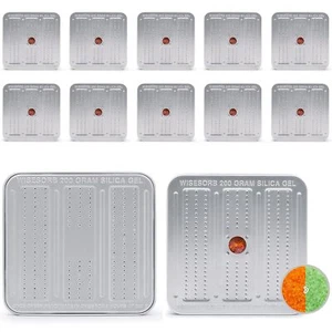10Pcs 200g Indicating Desiccant Canister, Silica Gel Gun Safe Dehumidifier - Picture 1 of 5