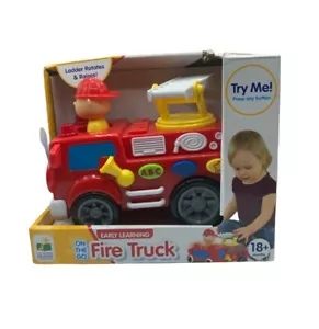 Learning Journey On The Go Fire Truck musical educational Toy - Picture 1 of 4