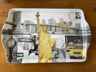 Home Essentials Melamine Serving Tray - New York City Scenes - Image 1 of 4
