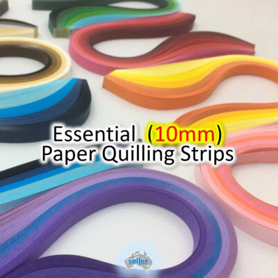 10mm PAPER QUILLING STRIPS Lucky Star Paper Craft DIY Gift Quill Supplies Craft - image 1 of 4