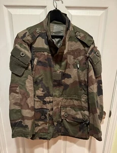 Fecsa French Military Woodland Camouflage Shirt Uniform Army Jacket - Picture 1 of 6
