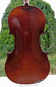 Top sound! LISTEN TO THE VIDEO! ANTIQUE FRENCH VIOLIN Marquis De L'air, c.1850 - Picture 1 of 19