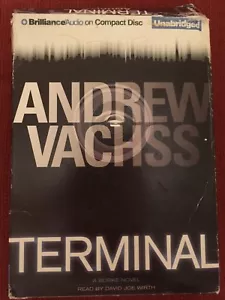 Terminal by Andrew Vachss 2007 CD Unabridged Burke Novel Read by David Joe Wirth - Picture 1 of 3