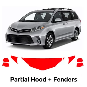 Hood Precut PPF Paint Protection Film For Toyota Sienna 2018-2020 - Picture 1 of 8