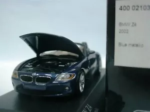 WOW ESTREMAMENTE RARO BMW Z4 2.2 Roadster E85 2002 Blu 1:43 Minichamps-Z8/Z3/Spark - Foto 1 di 3