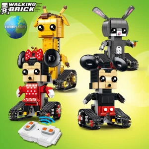 Gehziegel Cartoon Bausteine Technic RC Funksteuerung Set zum Selbermachen Spielzeug Geschenk - Bild 1 von 13