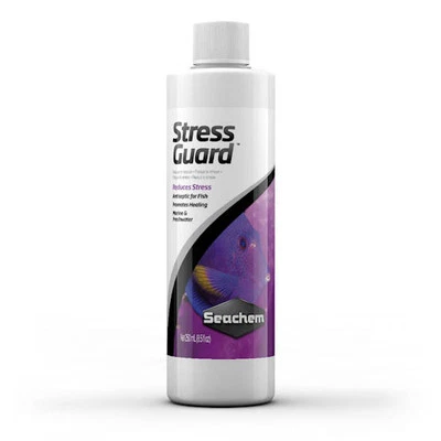 Seachem StressGuard™ antisséptico água salgada doce marinha - Imagem 1 de 4