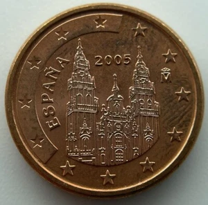 Spain 1 euro cent 2005 - Picture 1 of 2